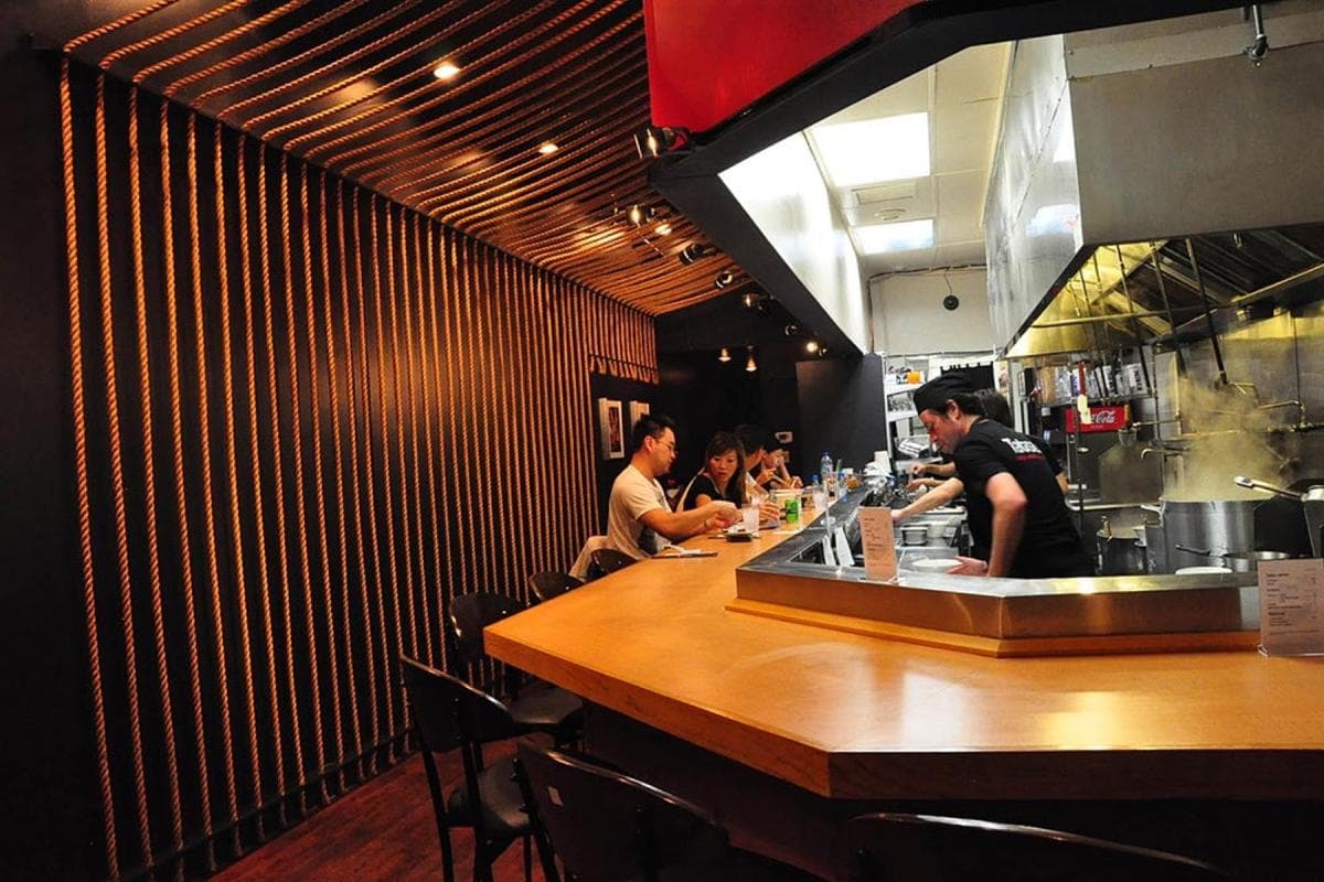 Sawtelle Tatsu Ramen location interior